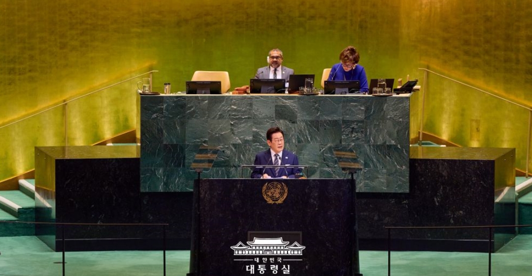 이재명 대통령, 제80차 유엔총회 기조연설                                                          